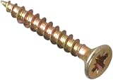 ForgeFix Multi-Purpose Single Thread Screws 3.0 x 25mm Zinc Yellow 200 view 1