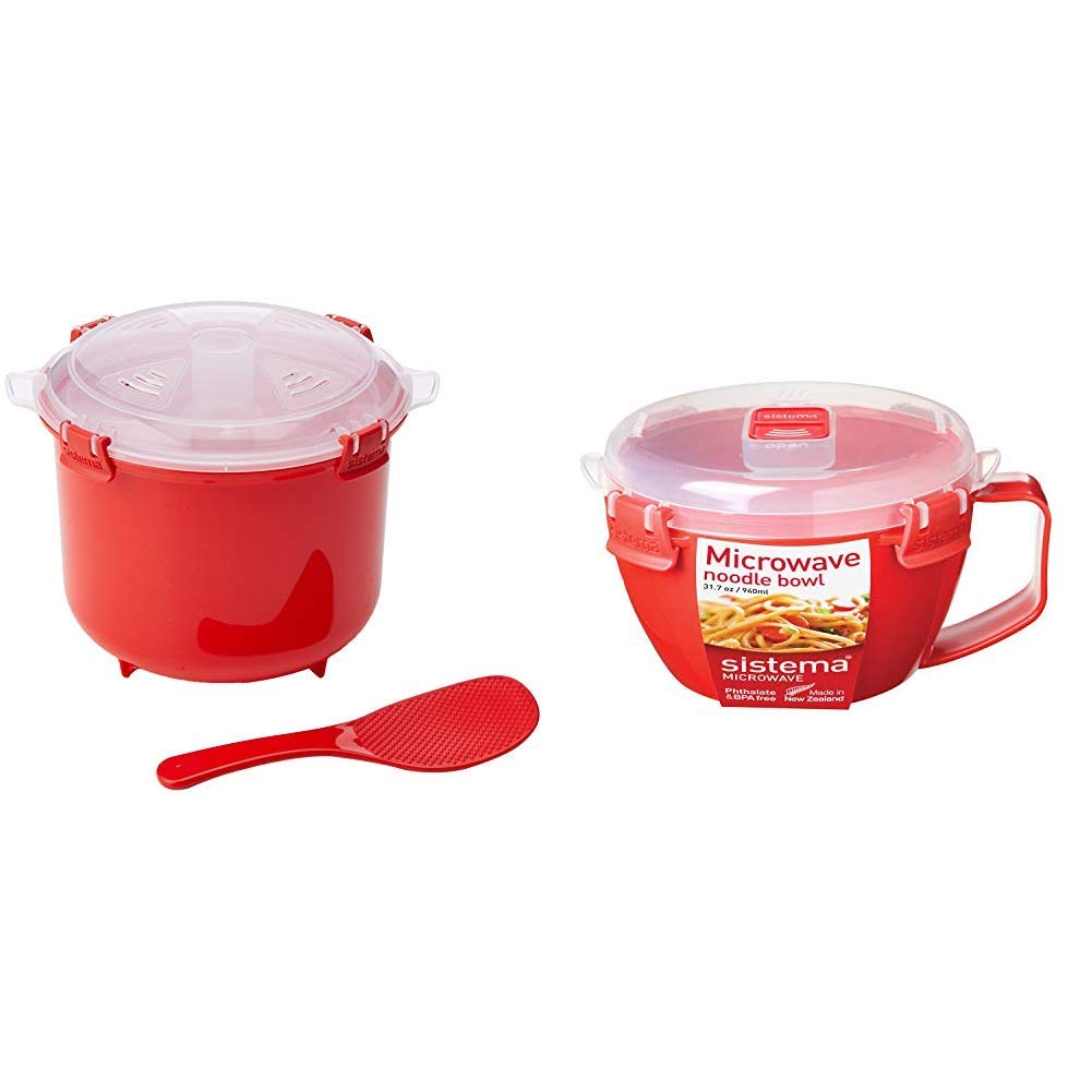 Sistema Microwave Rice Cooker 2 6 L Red Clear 1109 Microwave Noodle Bowl Red 940 Ml Buy