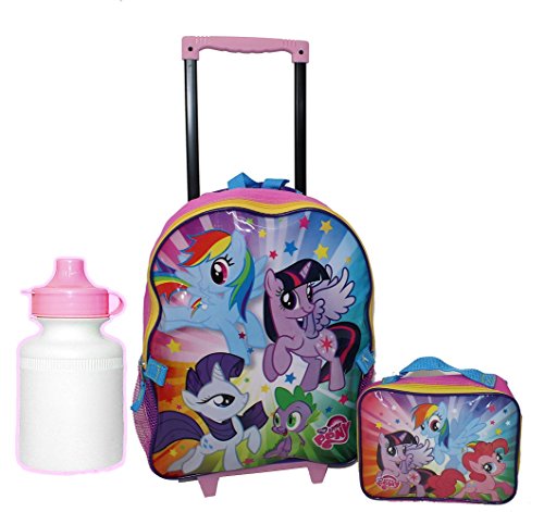 my little pony rolling backpack