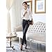 Soly Tech New Women Office Lady OL T-Shirt Working Business Nursing Career Tops Blouse White