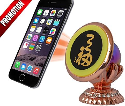 TONTEK Universal Air Vent Magnetic Car Mount Holder with Fast Technology for Smartphones and Mini Tablets