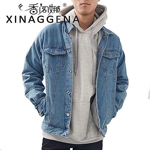 denim hip hop outfit