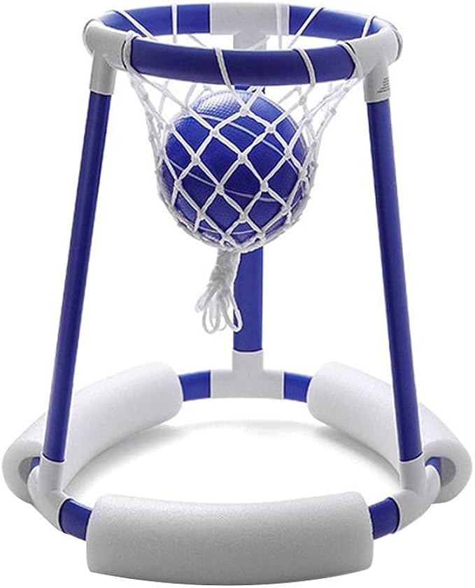 Swimming Pool Basketball Hoop Set Floating Hoop Water Game for Teens