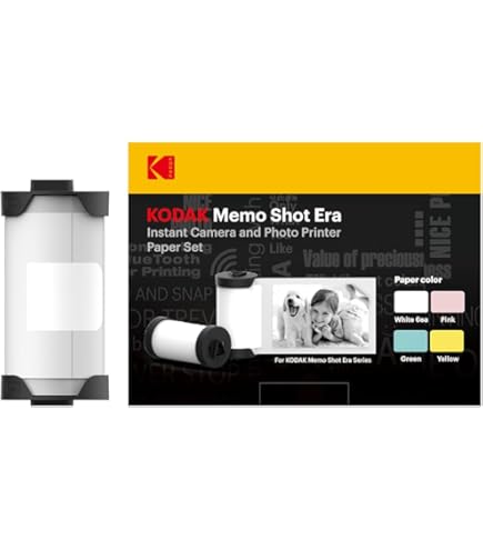 Amazon.com: KODAK Memo Shot ERA Kids Instant Digital Camera and
