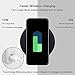Qi Wireless Charger for Samsung Galaxy S9/S9 Plus-XIAOWU Wireless Charging Pad for iPhone 8/iphone 8 plus/iphone X - Fast Wireless Charger Galaxy S8/S8 Plus/S7/S6/Note 8/Note 5 (Black)