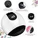 UV LED Nail Lamp, Nivlan Professional 72W Nail Dryer for Gels Polishes, Nail Curing Light with 4 Timer Setting, Smart Automatic Sensor