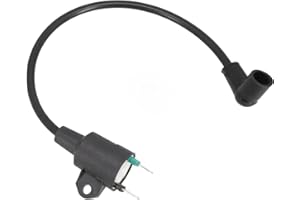 Ignition Coil for 145F 650 ET950 Generator, High Voltage Pack Replacement Part for 2-Stroke 950W-1000W Models, Rubber Housing