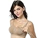 BAOMOSI Women's Maternity Nursing Bras Seamless Push up Wireless Underwear
