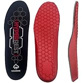 WOLVERINE HYPERREST Insoles – Round Toe Polyurethane Cushioning, Shock Absorption, Breathable Moisture‑Wicking Comfort, Men’s 12/13