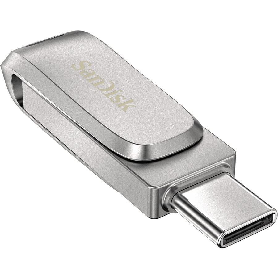 SanDisk 512GB Ultra Dual Drive Luxe USB TypeC SDDDC4512GG46, Black