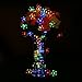 easyDecor Solar String Lights 50 LED 23ft 8 Modes Blossom Flower Garden Christmas lights for Outdoor Indoor Party Wedding Patio Holiday Decorations (Multi Color) (1 PACK)