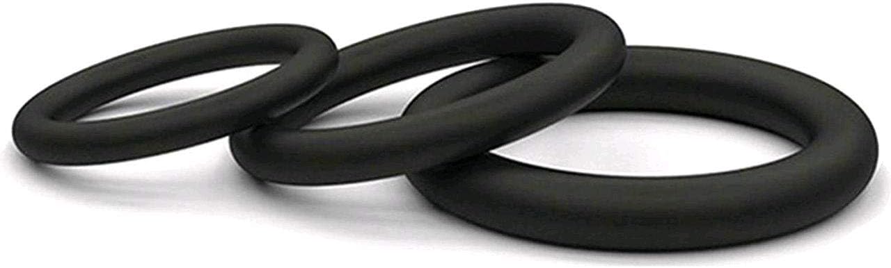 3PCS Creative Electric Silicone Massage Ring Package Exercise Ring