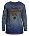 Harley-Davidson Men's Speakeasy Vintage Premium Long Sleeve Shirt, Denim Blue