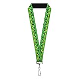 Lanyard Elf Buddy the Elf Silhouette Poses Greens
