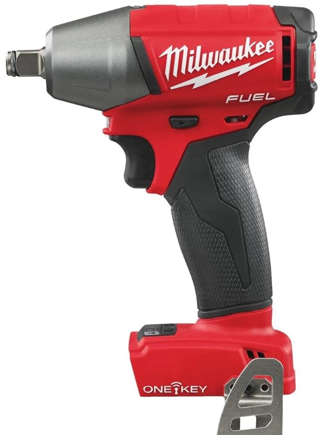 Milwaukee M18FIWF12-0 Fuel Impact Wrench Friction Ring (1/2") (Naked-no Batteries or Charger), 1 W, 18 V, Multi