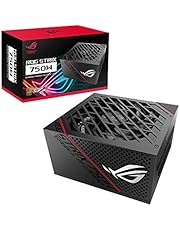 ASUS ROG Strix 750 Fully Modular 80 Plus Gold 750W ATX Power Supply with 0dB Axial Tech Fan and 10 Year Warranty