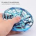 S.SUPERLOVE UFO Flying Toys Mini Heliball RC Flying Ball Hand Controlled Drone Flying Orb Infrared Induction Hover 360 Whirley Ball with Lights Flying Toys for Boys Girls