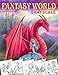Fantasy World. Grayscale coloring book: Adult coloring book by