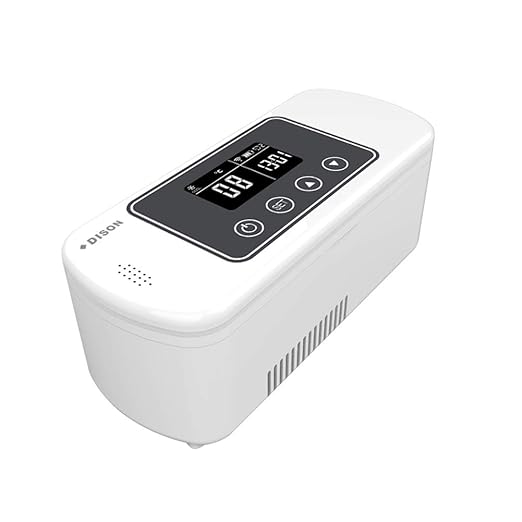 REWQ Pantalla LCD Recargable de 2 - 8 °C - Enfriador de insulina ...