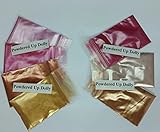 Lot of 7 - Cosmetic Grade 1g Soap Pigment Samples Pink FUCHSIA Copper 24 KARAT GOLD Bronze MOCHA Muave Pink Powders