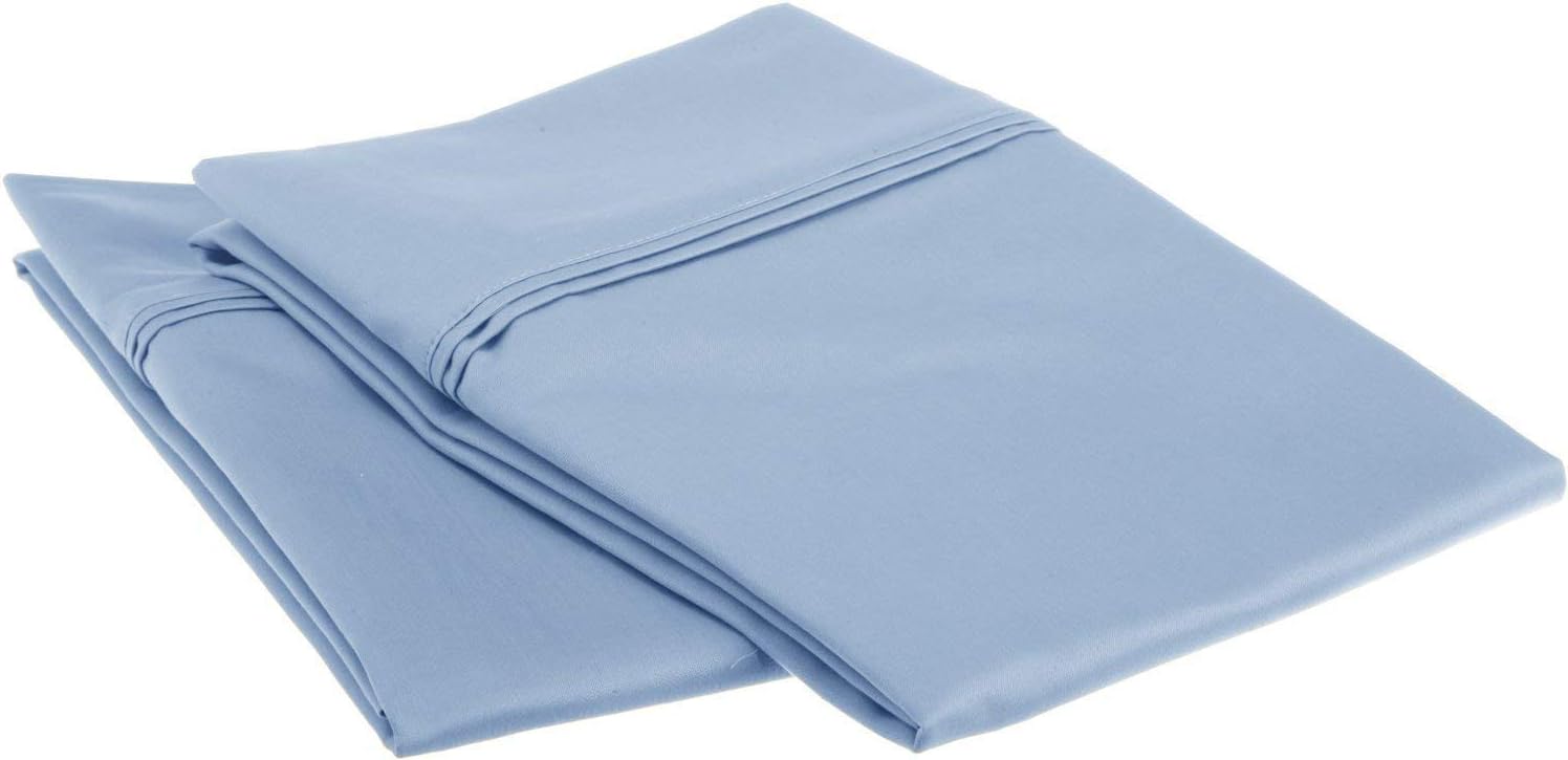 Hotel Quality 2PcPillowCover 800 Thread Count Solid