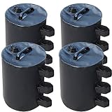 ABCCANOPY Canopy Water Weights Bag, Portable Leg Weights Canopy Weights Water Filled for Pop up Canopy Tent Gazebo, 4pcs-Pack
