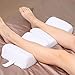 NURSAL Memory Foam Knee Pillow for Sciatica Relief, Back Pain, Leg Pain, Hip, Pregnancy and Side Sleepers, Orthopedic Leg Pillow with Breathable Washable Cover and Ergonomic Support Design