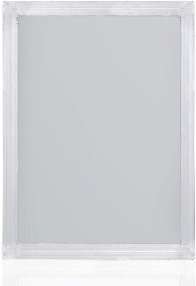 Caydo 10 x 14 Inch Large Aluminum Silk Screen Printing Frames with 110 White Mesh for Screen Printing