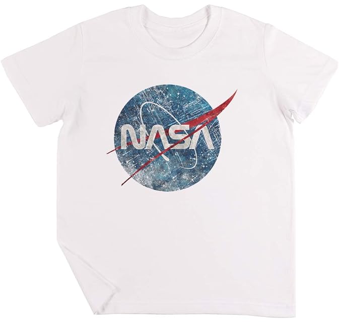 maglietta nasa bianca