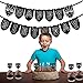 Black Panther Theme Happy Birthday Banner Party Supplies For Kids and Adults Birthday Party Decorations