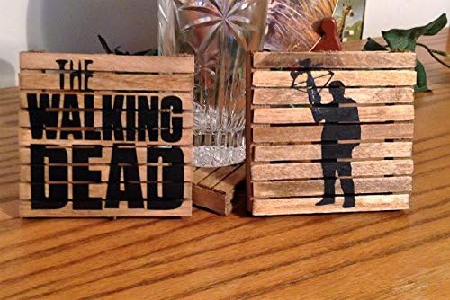 The Walking Dead with Daryl mini pallet coaster set (set of 2)