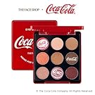 The Face Shop x Coca-Cola Mono Pop Eyes COCA COLA Eye Shadow Palette 9 Colors