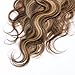 Clip in Human Hair Brazilian Virgin Clip in Hair Extensions Body Wave 7pcs/set 100g #4/27 14inch