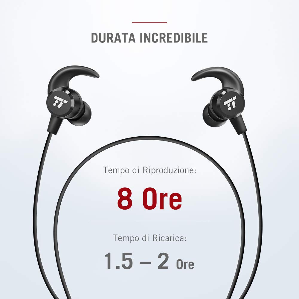 Cuffie Bluetooth 5.0, Mini auricolare wireless con stereo 3D, microfono  incorporato, cuffie impermeabili leggere, accoppiamento automatico | Fruugo  CH