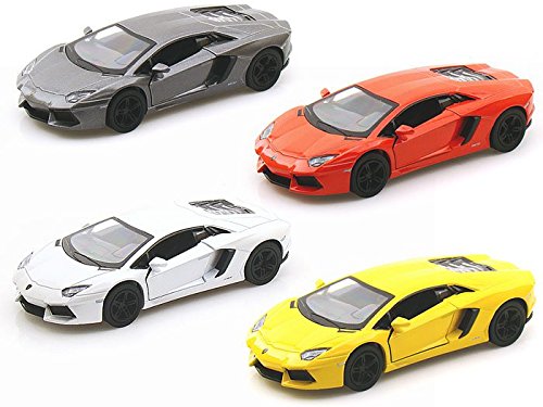 Set of 4 - Lamborghini Aventador LP700-4 1/38