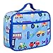 Wildkin Blue Olive Kids, Planes, and Trucks Lunch Box, Trains, Planes & Trucks primary