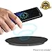 UGpine Wireless Charger Ultra Slim Qi Wireless Charging Pad Fast Charge for Samsung Galaxy Note 8 S8 S8 Plus S7 S7 Edge Note 5 S6 Edge Plus and Standard Charge for Apple iPhone X/8/8 Plus
