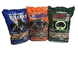 Western Perfect BBQ Smoking Wood Chips Variety Pack - Bundle (3) - Most Popular Flavors - Apple, Hickory & Mesquite