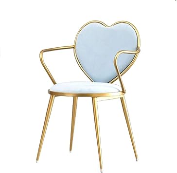 Amazon Com Vanity Stool Makeup Stool Vanity Chair Makeup Chair Vanity Chairs Vanity Chairs For Bedroom Vanity Stool With Back Chair For Bedroom Vanity Benches Color Light Blue Size 454146cm Furniture