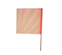 Mytee Products (8 Pack) 18"x18" Orange Safety Flags