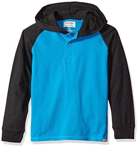 Wrangler big boys  authentics long sleeve hoodie, turqu…