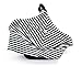 Cos2be Multifunction Nursing Cover,Breastfeeding Scarf,Baby Seat Canopy,Shopping Cart, Stroller Covers for Baby Women Stretchy Shawl (Black)