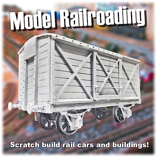 LITKO 8x10inch Polystyrene Flexible Craft Sheets Plasticard