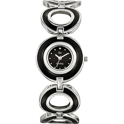 GO, Girl Only Glamour Analogue Black Dial Womens Watch - 694070