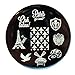 Born Pretty 10Pcs BP31-33 BP35-40 Nail Art Stamping Plate Stamp Template Image Plates