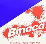 Binaca sugar-free Aeroblast 150 Breath Spray, Spearmint 0.214 oz(pack of 6)