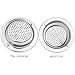 2 PCS Kitchen Sink Strainer, Robot Bee 4.5 Inch Diameter Stainless Steel Kitchen Sink Basket Strainer