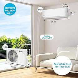 Winado 18,000 BTU Mini Split Air Conditioner