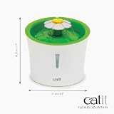 Catit Flower Cat Water Fountain Drinking Fountain with Water Level Window view 10