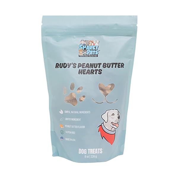 SNARKY PETS CRUNCHY TREATS (8 OZ, CRUNCHY PEANUT...